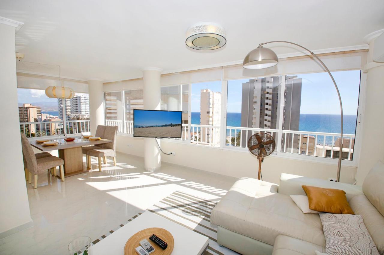شقة لقنت  في In Front Of The Sea With Ac And Pool المظهر الخارجي الصورة
